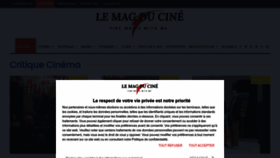 What Lemagducine.fr website looked like in 2022 (1 year ago)