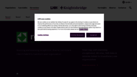 What Lhhknightsbridge.com website looked like in 2023 (1 year ago)