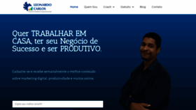 What Leonardocarlos.com.br website looked like in 2023 (1 year ago)