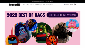 What Loungefly.com website looked like in 2023 (1 year ago)