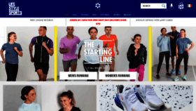 What Lifestylesports.com website looked like in 2023 (1 year ago)