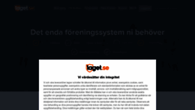What Laget.se website looked like in 2023 (1 year ago)