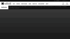 What Louvreabudhabi.ae website looked like in 2023 (2 years ago)