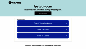 What Lpstour.com website looked like in 2023 (1 year ago)
