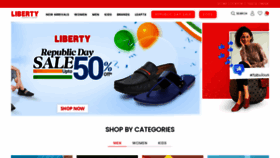 What Libertyshoesonline.com website looked like in 2023 (1 year ago)