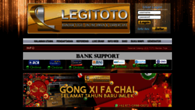 What Legitoto.com website looked like in 2023 (1 year ago)