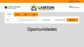 What Lairtonimoveisatibaia.com.br website looked like in 2023 (1 year ago)