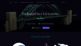 What Locksmithkev.co.uk website looked like in 2023 (1 year ago)