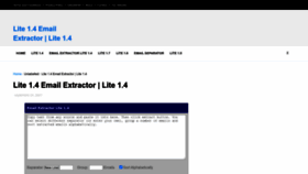 What Lite14.org website looked like in 2023 (1 year ago)
