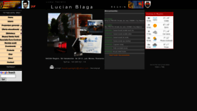 What Lbreghin.ro website looked like in 2023 (1 year ago)