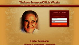 What Lesterlevenson.org website looked like in 2023 (1 year ago)