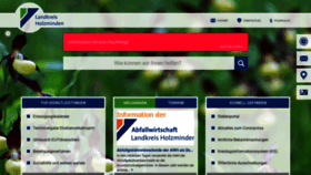 What Landkreis-holzminden.de website looked like in 2023 (1 year ago)