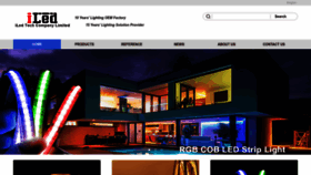 What Led-cabinet-light.com website looked like in 2023 (1 year ago)