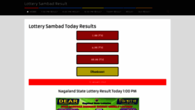 What Lotterysambadresult.in website looked like in 2023 (2 years ago)