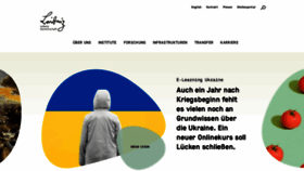 What Leibniz-gemeinschaft.de website looked like in 2023 (1 year ago)
