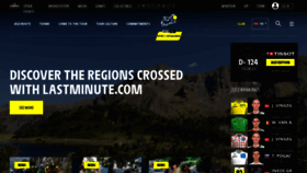 What Letour.fr website looked like in 2023 (2 years ago)