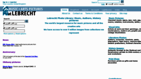 What Lebrecht.co.uk website looked like in 2011 (12 years ago)