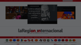 What Laregioninternacional.com website looked like in 2023 (1 year ago)