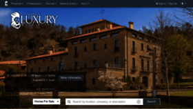 What Luxuryrealestate.com website looked like in 2023 (1 year ago)