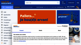 What Logistiekconcurrent.nl website looked like in 2023 (1 year ago)