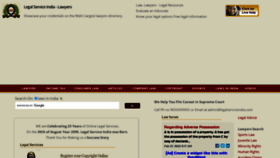 What Legalserviceindia.com website looked like in 2023 (1 year ago)