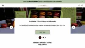What Laduree.us website looked like in 2023 (1 year ago)
