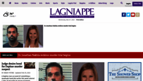 What Lagniappemobile.com website looked like in 2023 (1 year ago)