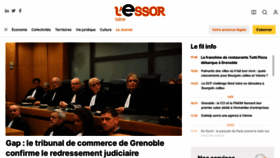 What Lessor38.fr website looked like in 2023 (1 year ago)
