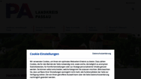 What Landkreis-passau.de website looked like in 2023 (1 year ago)
