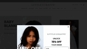 What Littlegiraffe.com website looked like in 2023 (1 year ago)