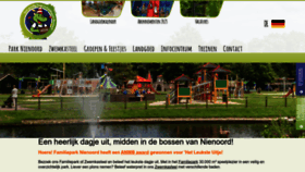 What Landgoednienoord.nl website looked like in 2023 (1 year ago)