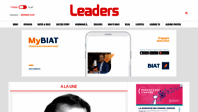 What Leaders.com.tn website looked like in 2023 (1 year ago)
