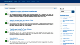 What Linkingbookmark.com website looked like in 2023 (2 years ago)