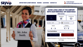 What Londonairportvipservice.com website looked like in 2023 (1 year ago)