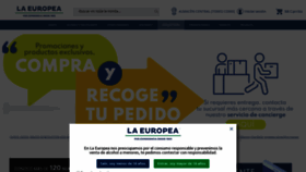 What Laeuropea.com.mx website looked like in 2023 (1 year ago)