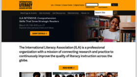 What Literacyworldwide.org website looked like in 2023 (1 year ago)