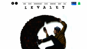 What Levalet.xyz website looked like in 2023 (1 year ago)