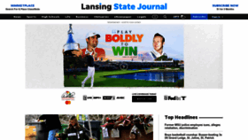 What Lansingstatejournal.com website looked like in 2023 (1 year ago)