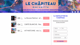 What Lechapiteau-marseille.fr website looked like in 2023 (1 year ago)