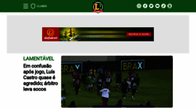 What Lance.com.br website looked like in 2023 (1 year ago)