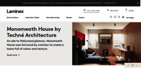 What Laminex.com.au website looked like in 2023 (2 years ago)