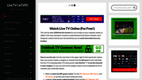 What Livetv.wtvpc.com website looked like in 2023 (1 year ago)