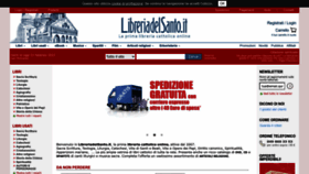 What Libreriadelsanto.it website looked like in 2023 (1 year ago)