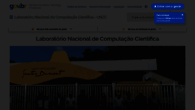 What Lncc.br website looked like in 2023 (1 year ago)