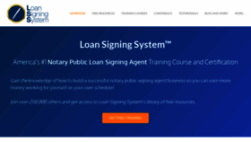 What Loansigningsystem.com website looked like in 2023 (1 year ago)