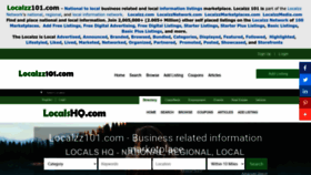What Localzz101.com website looked like in 2023 (1 year ago)