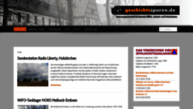 What Lostplaces.de website looked like in 2023 (1 year ago)