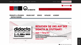 What Ld-didactic.de website looked like in 2023 (1 year ago)