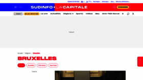 What Lacapitale.be website looked like in 2023 (1 year ago)