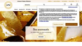 What Lenotre.fr website looked like in 2023 (1 year ago)